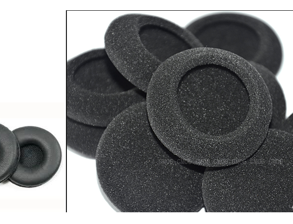 Sponge and leather for audio headsets