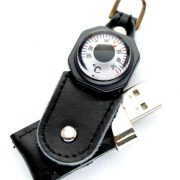 USB with thermometer