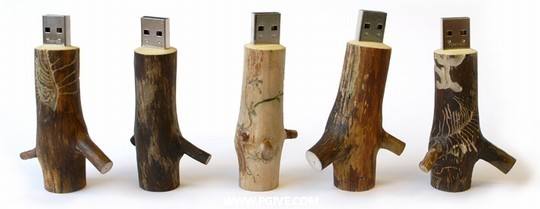 wooden USB